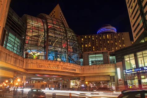 Indianapolis Artsgarden @ Night photo taken by Indianapolis-based ...