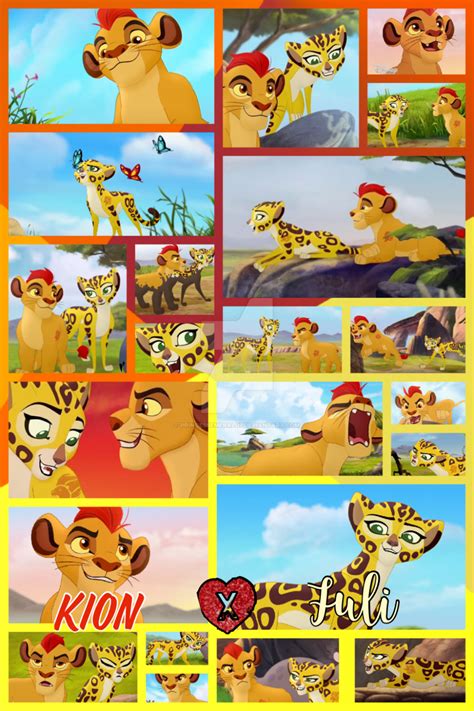 Kion X Fuli by PrincessEmerald7 on DeviantArt | Kion, Lion king art ...