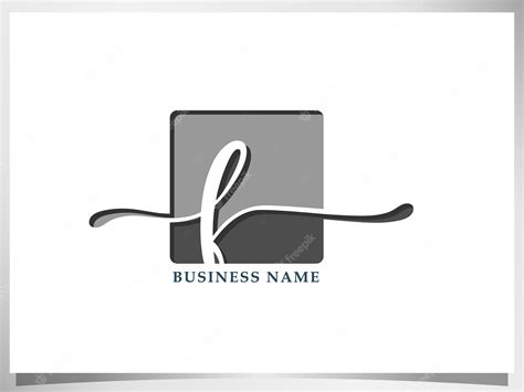 Premium Vector | Creative signature logo design handwriting monogram ...