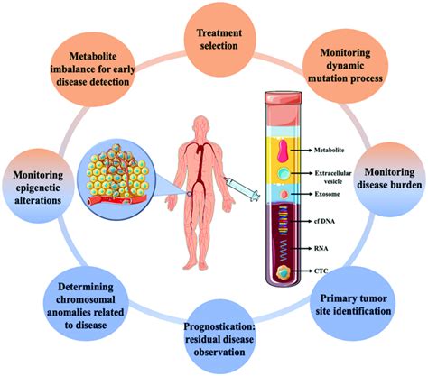 Applications of liquid biopsy in cancer diagnosis along with the ...