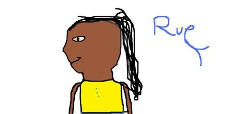 rue on paint - The Hunger Games Fan Art (17696939) - Fanpop