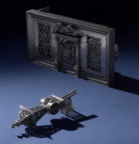 A late 17th century/early 18th century French masterpiece lock with key ...