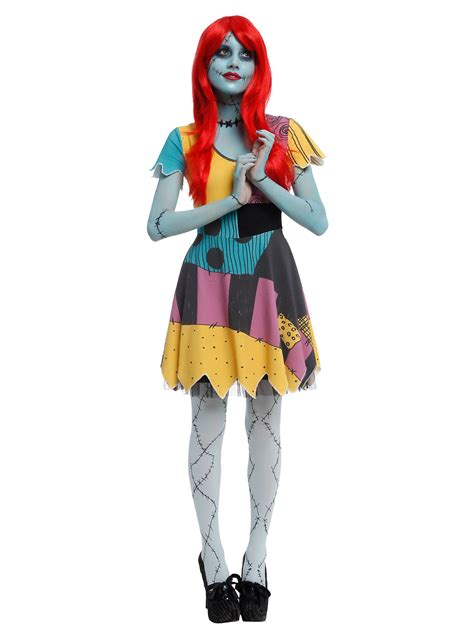 Nightmare Before Christmas Sally Halloween Dress Cosplay Costume ...