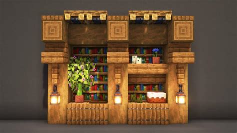 5 Great Minecraft Bookshelf Design Ideas - Gamer Empire