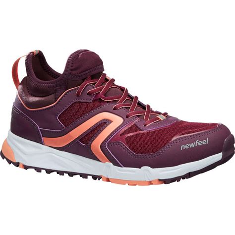 NEWFEEL NW 500 Flex-H women's nordic walking shoes - plum...