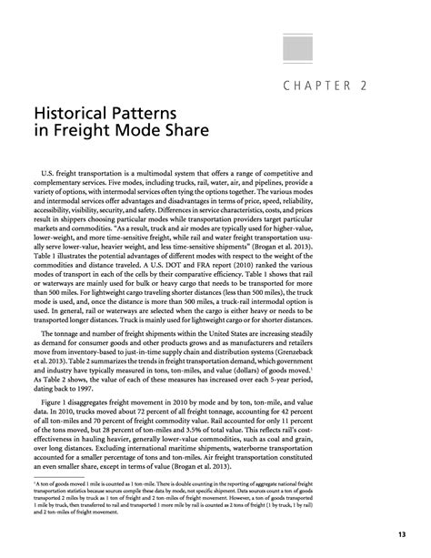 Chapter 2 - Historical Patterns in Freight Mode Share | Impacts of ...