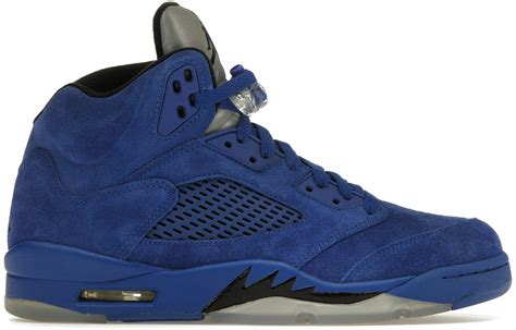 Jordan 5 Retro Blue Suede - 136027-401