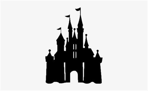 Disney Cinderella Castle - Disney Castle Silhouette PNG Image ...