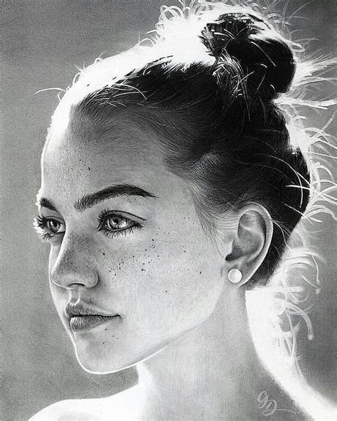 Face Pencil Drawing Portrait Sketches Landscape Pencil Drawings - Riset