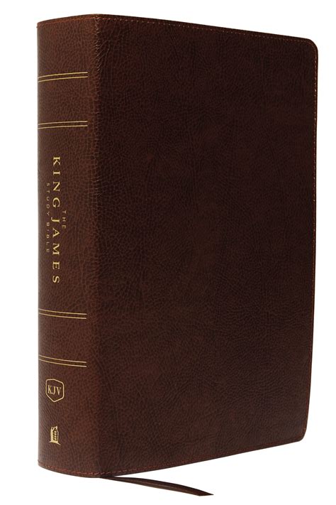 KJV, The King James Study Bible, Bonded Leather - Savanofsky