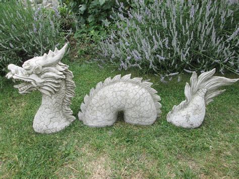 Image result for concrete sea serpent yard art | Concrete garden ...