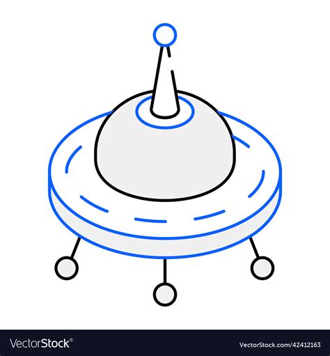 Alien ship Royalty Free Vector Image - VectorStock