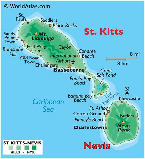 Saint Kitts and Nevis Maps & Facts - World Atlas