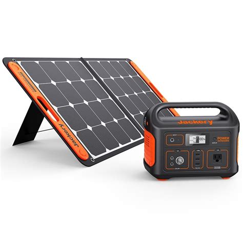 500W Continuous/1000W Peak Solar Generator SG550 with Solar Panel 100W ...