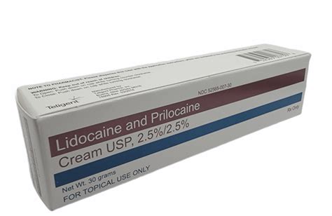 Lidocaine And Prilocaine 2.5% Cream 30 Grams