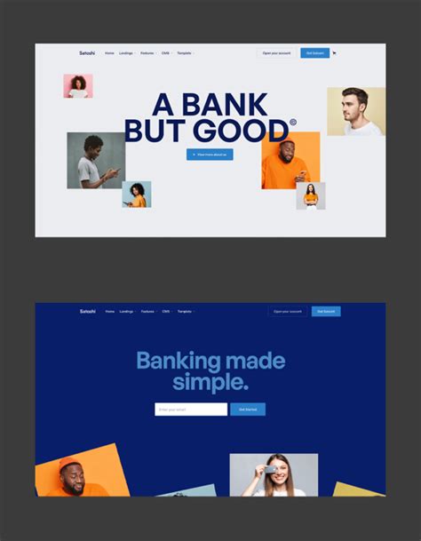 Satoshi - Bank HTML5 Responsive Website Template