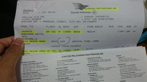 Detail Contoh Tiket Pesawat Garuda Indonesia Koleksi Nomer 45