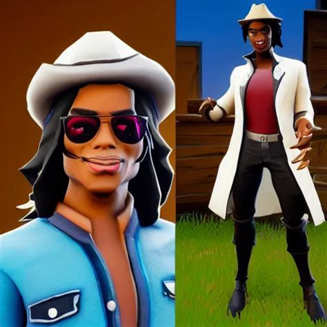 michael jackson in fortnite | Stable Diffusion