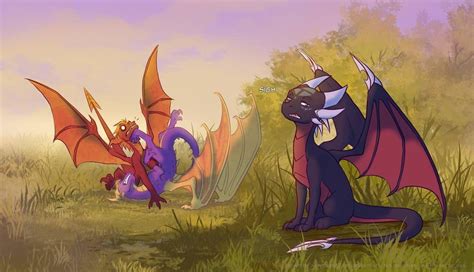 Spyro and Cynder Wallpapers - Top Free Spyro and Cynder Backgrounds ...