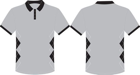 Polo shirt template,t-shirt polo templates design. uniform front and ...