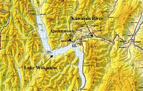 Lake Wakatipu, New Zealand. | Download Scientific Diagram