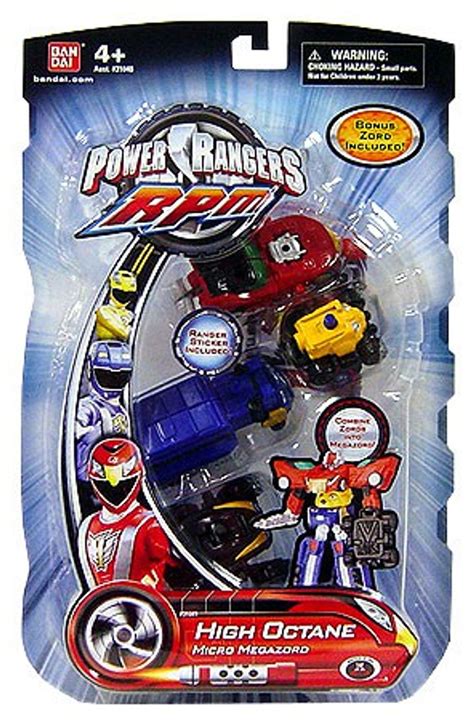 Power Rangers RPM Micro Megazord High Octane Action Figure Bandai - ToyWiz