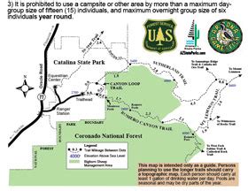 Catalina State Park Map | Living Room Design 2020