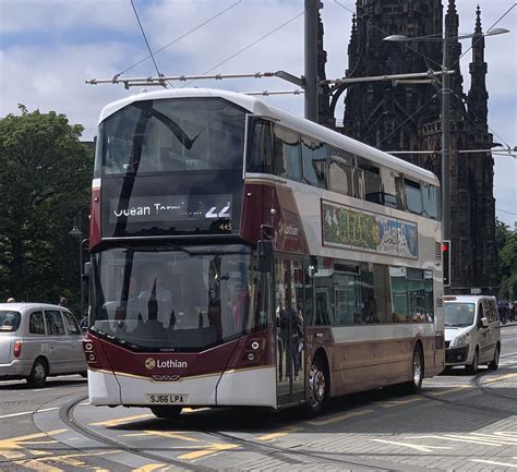 Lothian Buses 445 SJ66 LPA (26/06/2019) | Lothian Buses 445 … | Flickr