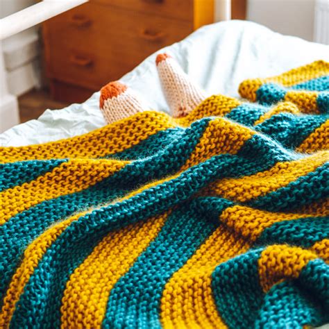 Beginners Blanket - Knitting Pattern - Lauren Aston Designs