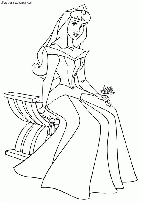 Dibujos Sin Colorear: Dibujos de la Bella Durmiente (Princesa Disney ...