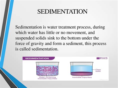 SOLUTION: Sedimentation - Studypool