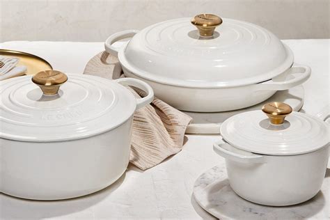 Vintage Le Creuset Cookware Set White - Bevvy Gweneth