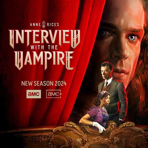 Interview with the Vampire Season 2 Key Art Poster Sets 2024 Return