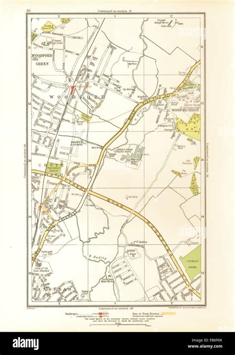 South Woodford London Map | Tourist Map Of English