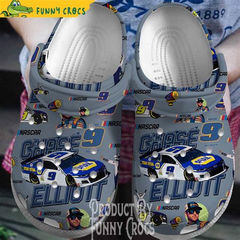 Nascar News Chase Elliott Crocs Shoes - Discover Comfort And Style Clog ...