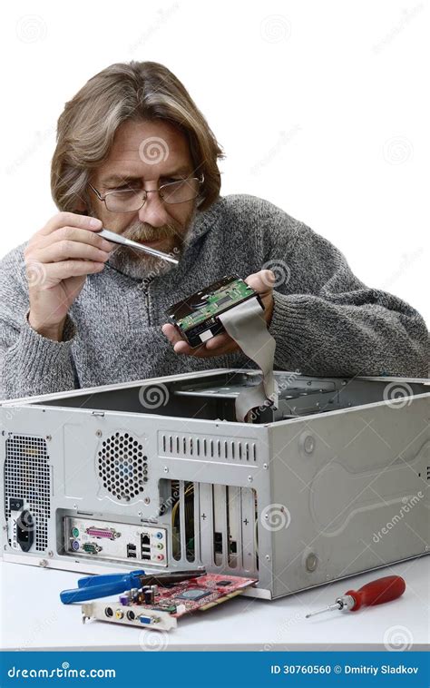 Computer Repair Stock Photo - Image: 30760560