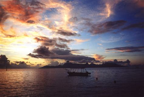 Tahitian Sunset Free Photo Download | FreeImages