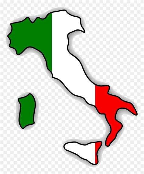 Geography Of Italy Flag Of Italy Italian Cuisine Map - Italien Flagge ...