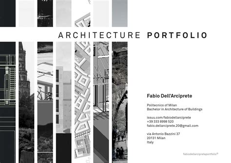 Architecture Portfolio by Fabio Dell'Arciprete - issuu