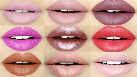 TEN DIFFERENT LIP LOOKS USING ONE LIPSTICK!!! | LIP LINER HACKS + COMBO ...