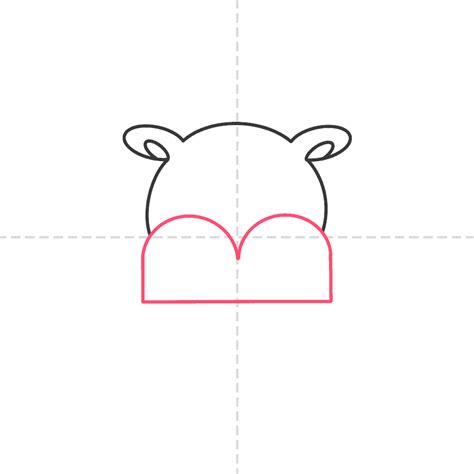 How To Draw A Hippo Face In (8) Easy Steps For Kids