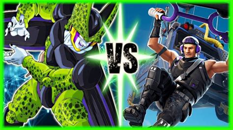 Perfect Cell Vs Fortnite (Battle Bus) - YouTube