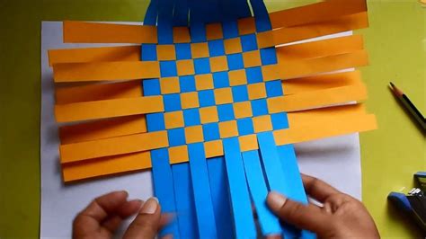 DIY Paper Weaving Basket - Best Paper Craft https://www.youtube.com ...