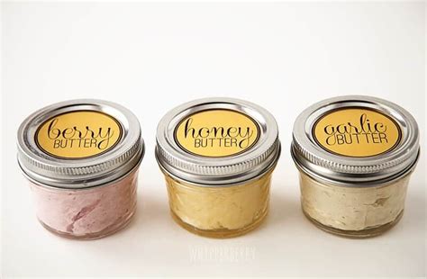 Sweet & Savory Compound Butter (w/ free printable) - I Heart Naptime