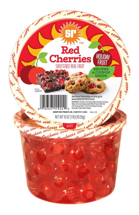 Sunripe Candied Red Cherries Drink, 16 Fl. Oz. - Walmart.com