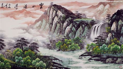 Famous Japanese Landscape Painting