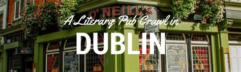 The Best-Selling Dublin Literary Pub Crawl We Loved: A Dublin Pub Crawl ...