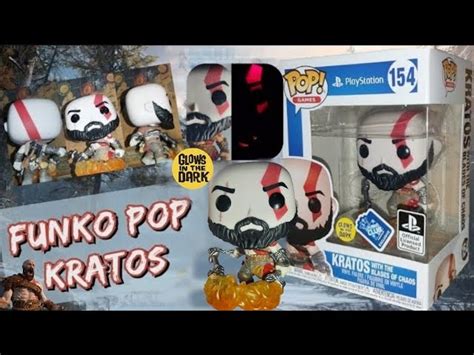 Funko Pop God PlayStation Kratos Special Edition Glow In The Dark Nº ...