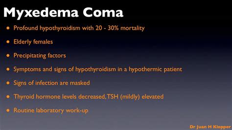 Hypothyroidism Part 4 Myxedema Coma.mov - YouTube