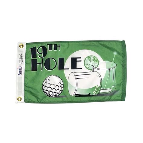 19th Hole Golf Flag